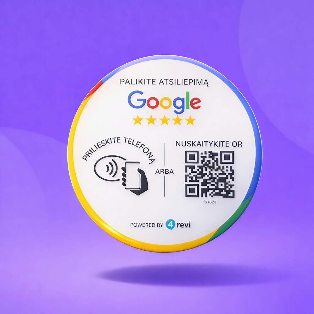 Google Review lipdukas - Image 2